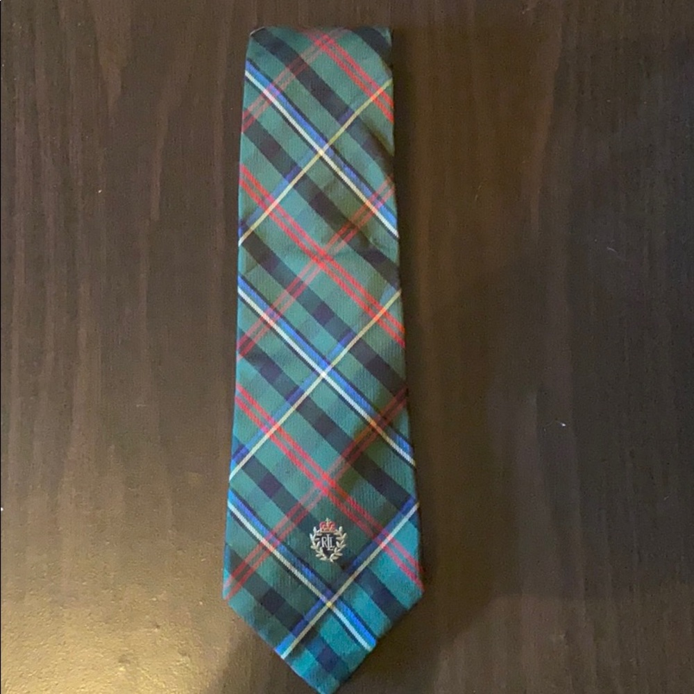 Ralph Lauren Plaid Tie